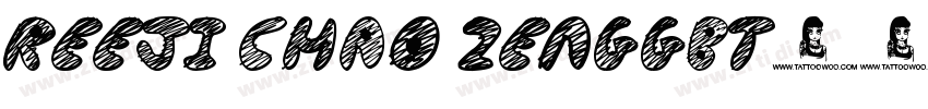 reeji chao zenggbt字体转换